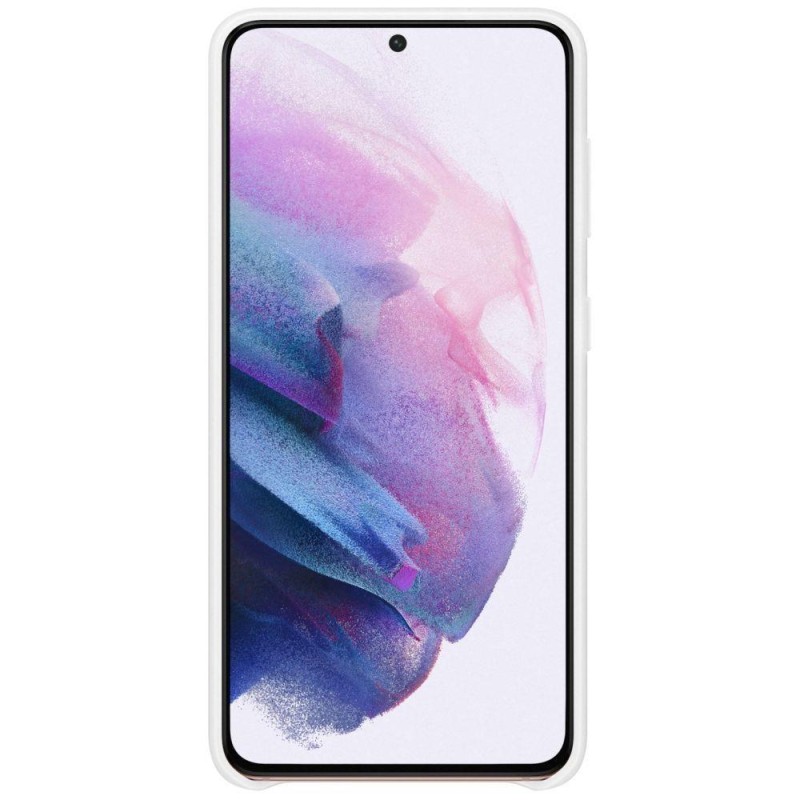 Samsung Galaxy S21 Akıllı Led Kılıf - Beyaz EF-KG991CWEGTR