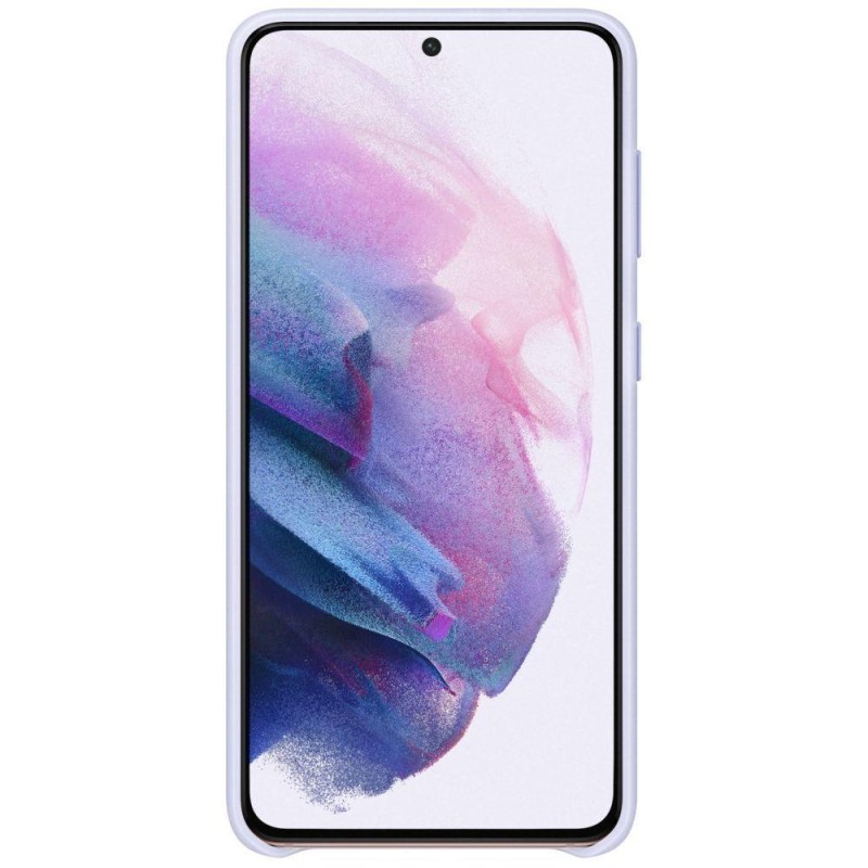 Samsung Galaxy S21 Akıllı Led Kılıf - Mor EF-KG991CVEGTR