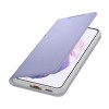 Samsung Galaxy S21 Akıllı Led View Kılıf - Mor EF-NG991PVEGTR
