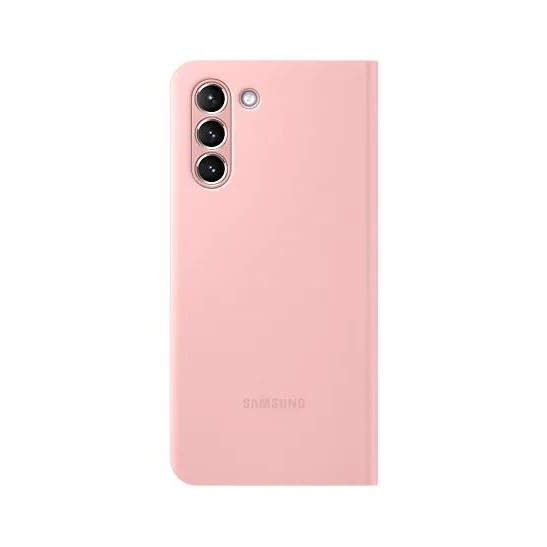 Samsung Galaxy S21 Akıllı Led View Kılıf - Pembe EF-NG991PPEGTR