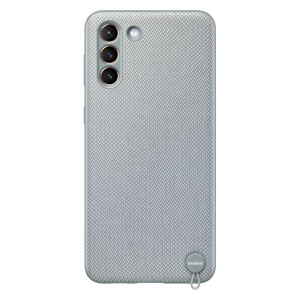 Samsung Galaxy S21+ Kvadrat Kılıf - Nane Grisi