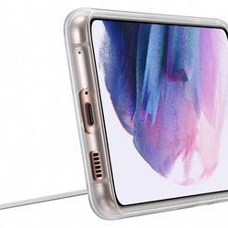 Samsung Galaxy S21+ Plus Ayaklı Şeffaf Kılıf - EF-JG996CTEGWW