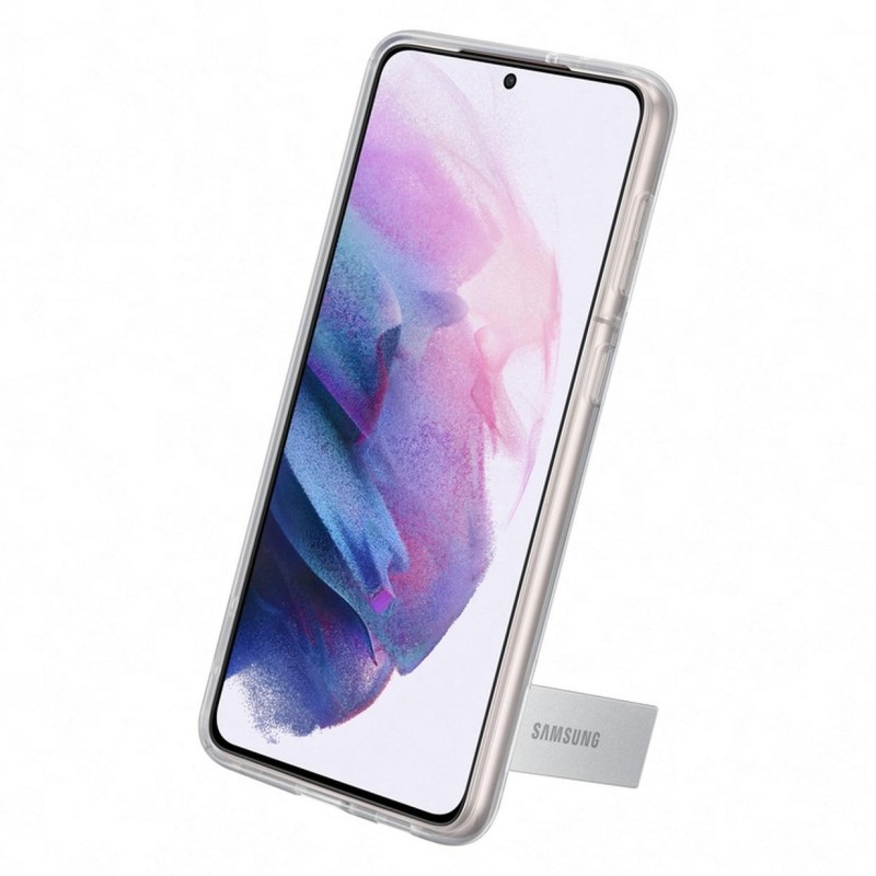 Samsung Galaxy S21+ Plus Ayaklı Şeffaf Kılıf - EF-JG996CTEGWW
