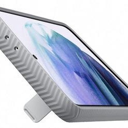 Samsung Galaxy S21+ Plus Koruyucu Stant Kılıf - Açık Gri EF-RG996CJEGWW