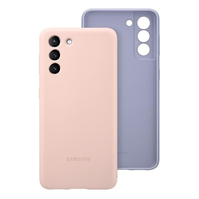 Samsung Galaxy S21 Silikon Kılıf - Pembe EF-PG991TPEGWW