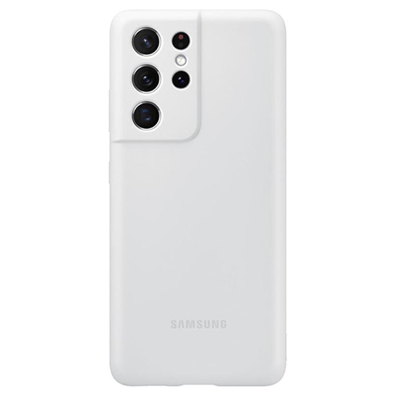 Samsung Galaxy S21 Ultra Silikon Kılıf - Açık Gri EF-PG998TJEGWW Samsung Galaxy S21 Ultra Silikon Kılıf - Açık Gri EF-PG998TJEGWW