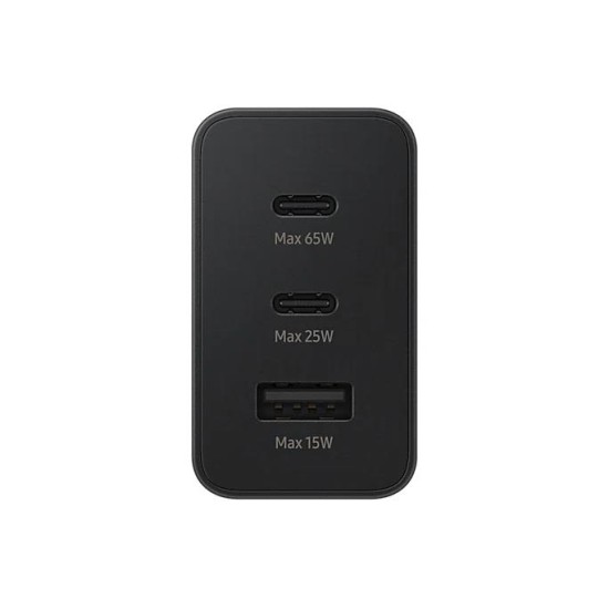Samsung Hızlı Şarj Adaptörü Üçlü 65W-25W-15W EP-T6530NBEGWW Samsung Hızlı Şarj Adaptörü Üçlü 65W-25W-15W EP-T6530NBEGWW
