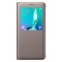 Samsung S6 Edge+ Plus S-View Kılıf Altın - EF-CG928PFEGTR