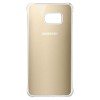 Samsung S6 Edge+ Plus Şeffaf Kılıf Altın EF-QG928CFEGWW
