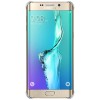 Samsung S6 Edge+ Plus Şeffaf Kılıf Altın EF-QG928CFEGWW