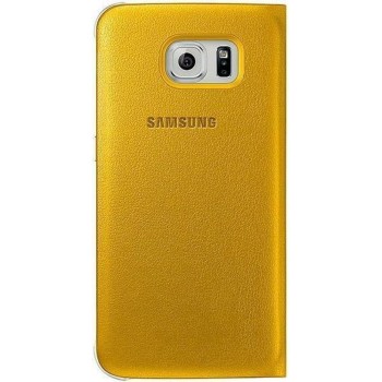 Samsung Galaxy S6 Kartlıklı Kılıf Deri Altın EF-WG920PYEGWW Samsung Galaxy S6 Kartlıklı Kılıf Deri Altın EF-WG920PYEGWW