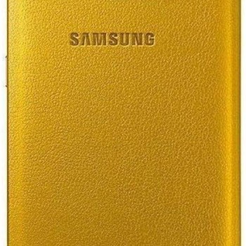 Samsung Galaxy S6 Kartlıklı Kılıf Deri Altın EF-WG920PYEGWW