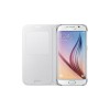 Samsung Galaxy S6 S-View Cover Deri Beyaz EF-CG920PWEGWW