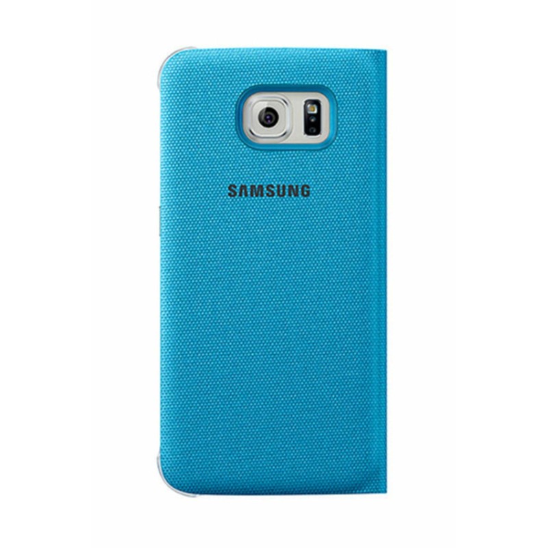 Samsung Galaxy S6 S-View Kılıf Tekstil Mavi EF-CG920BLEGWW Samsung Galaxy S6 S-View Kılıf Tekstil Mavi EF-CG920BLEGWW