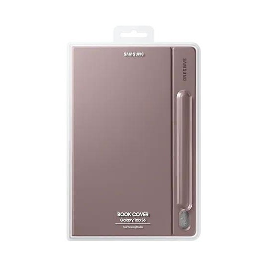 Samsung Galaxy Tab S6 Kapaklı Kılıf Kahverengi - EF-BT860PAEGWW