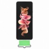 Samsung Z Flip3 5G Kordonlu Silikon Kılıf Beyaz EF-GF711TWEGWW