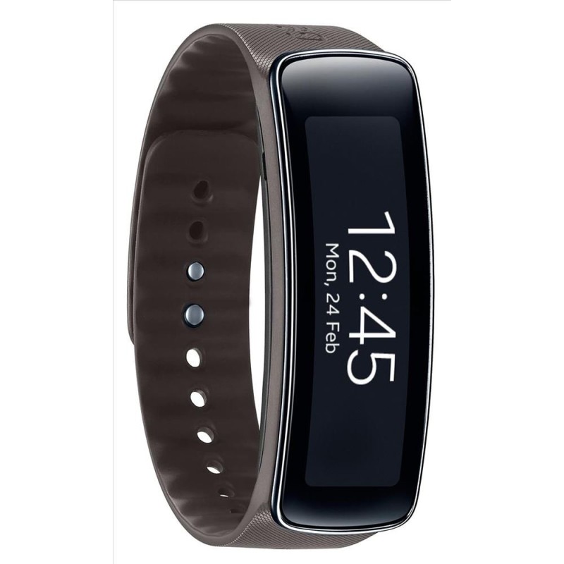 Samsung Gear Fit Strap Kayış Kordon Gri ET-SR350BSEGWW