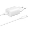 Samsung Hızlı Şarj Aleti Type-C 25W - Beyaz EP-TA800NWEGWW