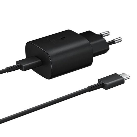 Samsung Hızlı Şarj Aleti Type-C 25W - Siyah EP-TA800NBEGWW