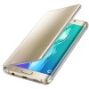 Samsung S6 Edge+ Plus Clear View Kılıf Altın EF-ZG928CFEGWW