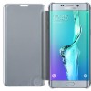 Samsung S6 Edge+ Plus Clear View Kılıf Gümüş EF-ZG928CSEGWW
