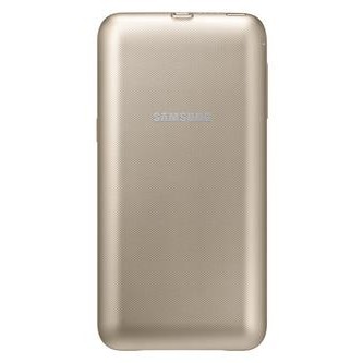 Samsung S6 Edge+ Plus Kablosuz Şarjlı Kılıf Gold - EP-TG928BFEGWW