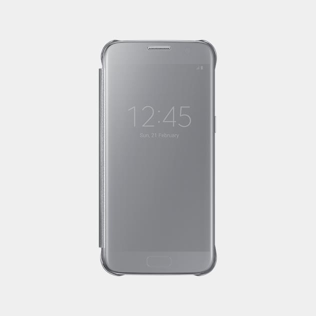 Samsung S7 Clear View Fonksiyonel Kılıf Gri EF-ZG930CSEGWW Samsung S7 Clear View Fonksiyonel Kılıf Gri EF-ZG930CSEGWW