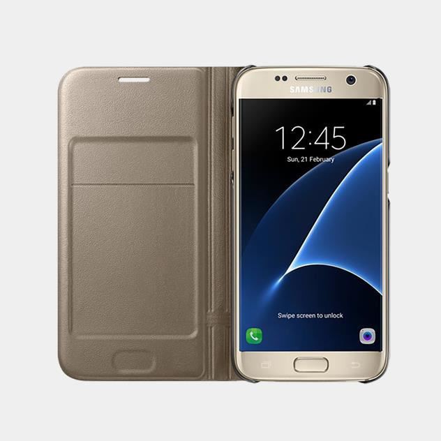Samsung S7 LED View Fonksiyonel Kılıf Altın EF-NG930PFEGWW Samsung S7 LED View Fonksiyonel Kılıf Altın EF-NG930PFEGWW