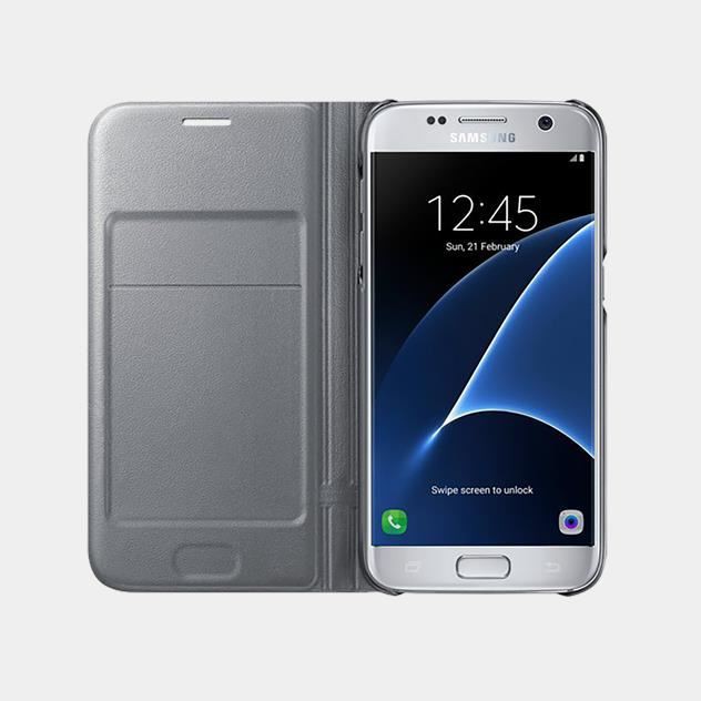 Samsung S7 LED View Fonksiyonel Cover Gri EF-NG930PSEGWW Samsung S7 LED View Fonksiyonel Cover Gri EF-NG930PSEGWW