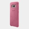 Samsung S8 Alcantara Kılıf Pembe EF-XG950APEGWW Samsung S8 Alcantara Kılıf Pembe EF-XG950APEGWW