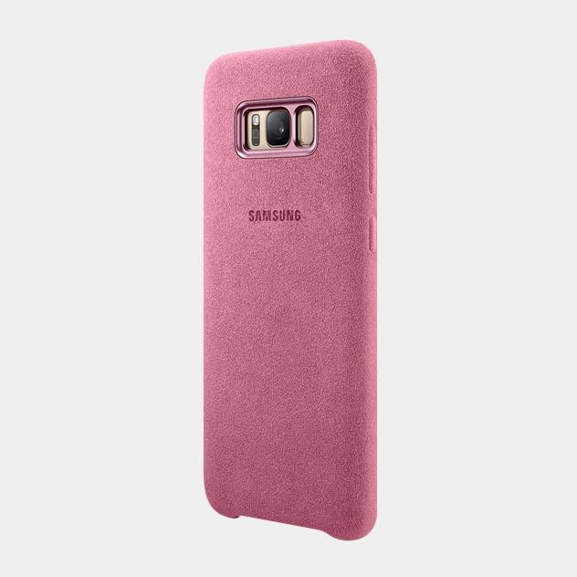 Samsung S8+ Plus Alcantara Kılıf Pembe EF-XG955APEGWW Samsung S8+ Plus Alcantara Kılıf Pembe EF-XG955APEGWW