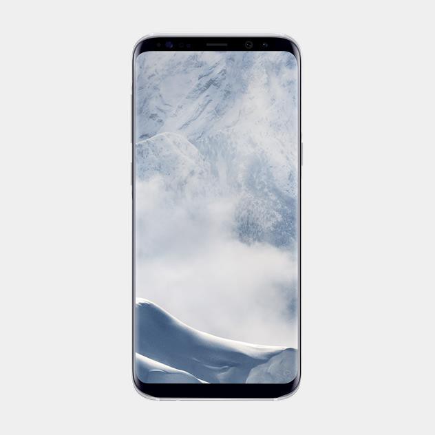 Samsung S8+ Plus Şeffaf Kılıf Gri EF-QG955CSEGWW