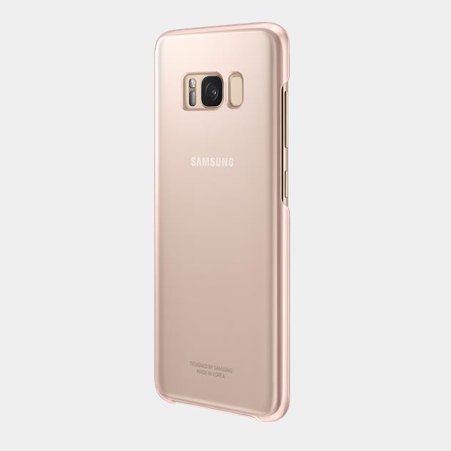 Samsung S8 Şeffaf Kılıf Pembe EF-QG950CPEGWW Samsung S8 Şeffaf Kılıf Pembe EF-QG950CPEGWW