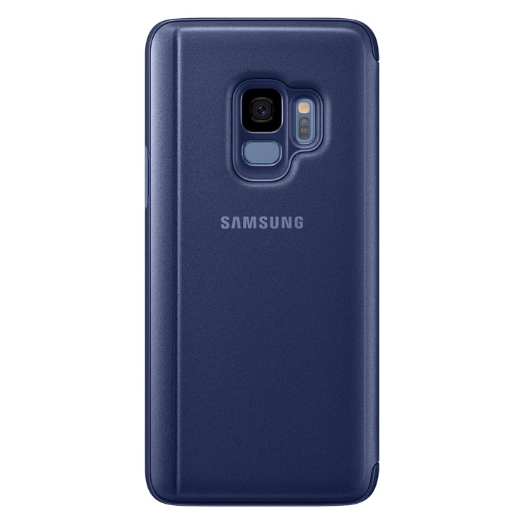 Samsung S9 G960 Clear View Standing Kılıf Mavi EF-ZG960CLEGWW Samsung S9 G960 Clear View Standing Kılıf Mavi EF-ZG960CLEGWW
