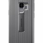 Samsung S9 G960 Protective Standing Kılıf Gümüş EF-RG960CSEGWW