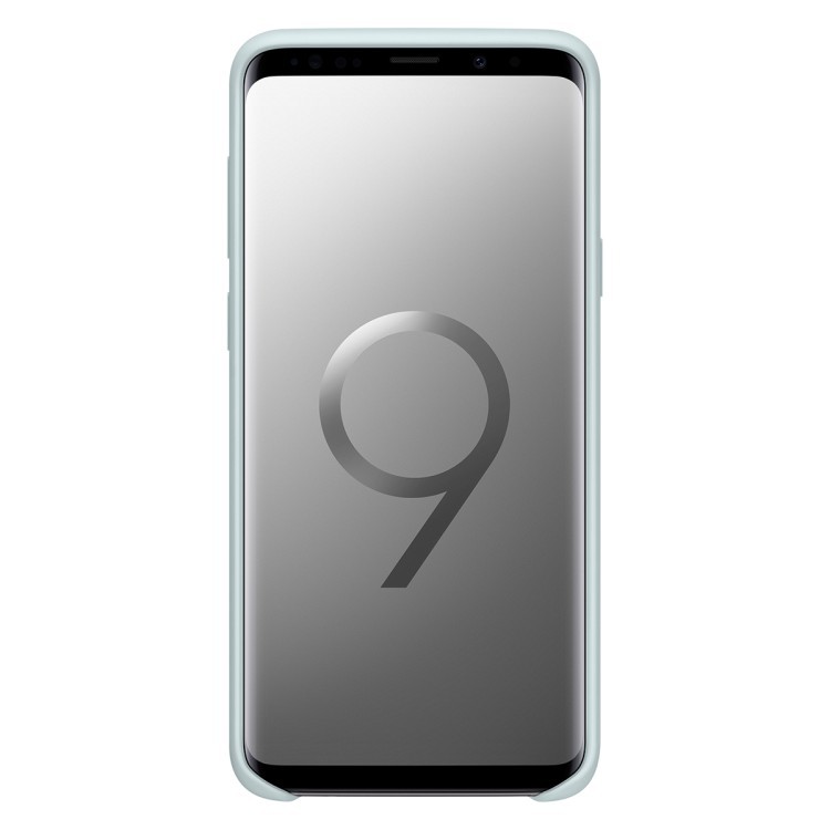 Samsung S9 G960 Silicone Kılıf Mavi EF-PG960TLEGWW