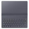 Samsung Tab A7 10.4" Türkçe Klavyeli Kılıf Gri EF-DT500BJEGTR