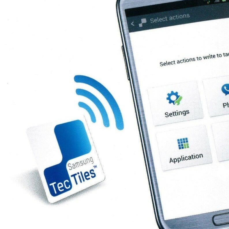 Samsung TecTiles NFC Çıkartma (5 Adet) EAD-X11SWEGSTD