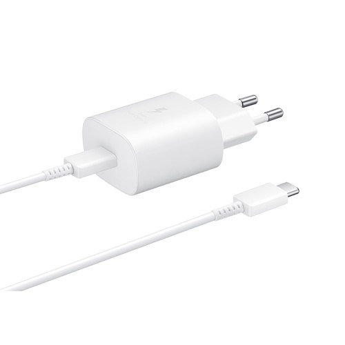 Samsung Type-C 25W Hızlı Şarj Aleti - Beyaz EP-TA800XWEGWW Samsung Type-C 25W Hızlı Şarj Aleti - Beyaz EP-TA800XWEGWW