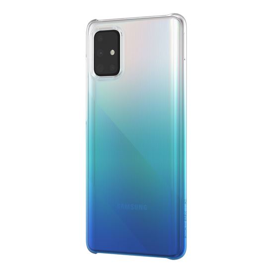 WITS Samsung Galaxy A71 Koruyucu Kılıf - Mavi WITS Samsung Galaxy A71 Koruyucu Kılıf - Mavi