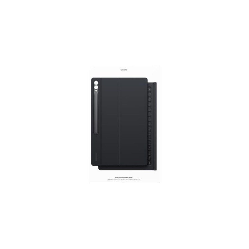 Samsung TAB S10 Ultra / S9 Ultra Klavyeli Mousepadli Kılıf SİYAH EF-DX925BBEGTR Samsung TAB S10 Ultra / S9 Ultra Klavyeli Mousepadli Kılıf SİYAH EF-DX925BBEGTR