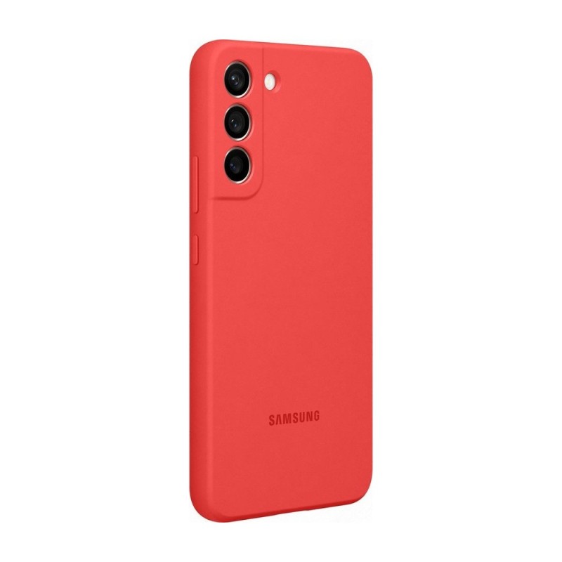 Samsung S22+ Plus Silikon Kılıf - Mercan Kırmızı EF-PS906TPEGWW Samsung S22+ Plus Silikon Kılıf - Mercan Kırmızı EF-PS906TPEGWW