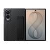 Samsung Galaxy Z Fold8 Standlı Karbon Kılıf - Siyah