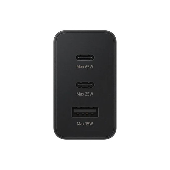 Samsung Hızlı Şarj Adaptörü Üçlü 65W-25W-15W EP-T6530NBEGWW Samsung Hızlı Şarj Adaptörü Üçlü 65W-25W-15W EP-T6530NBEGWW
