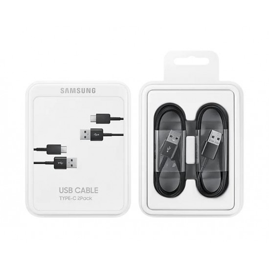 Samsung 2'li Kablo Type-C - Siyah EP-DG930MBEGWW