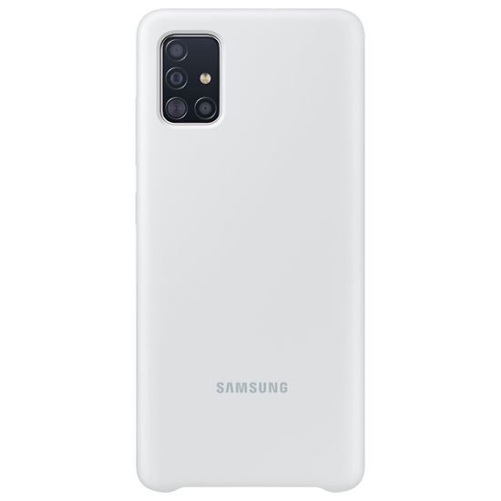 Samsung Galaxy A51 Silikon Kılıf - Beyaz EF-PA515TWEGWW