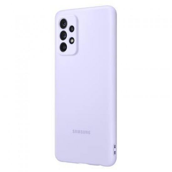 Samsung Galaxy A72 Slim Silikon Kılıf - Mor EF-PA725TVEGWW