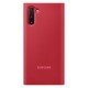 Samsung Galaxy Note 10 Clear View Kılıf Kırmızı - EF-ZN970CREGWW