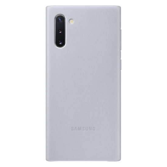 Samsung Galaxy Note 10 Deri Kılıf Gri - EF-VN970LJEGWW