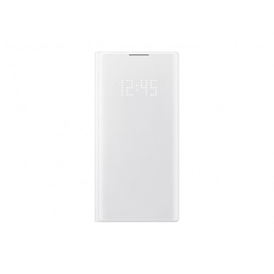 Samsung Galaxy Note 10 LED View Kılıf - Beyaz EF-NN970PWEGTR